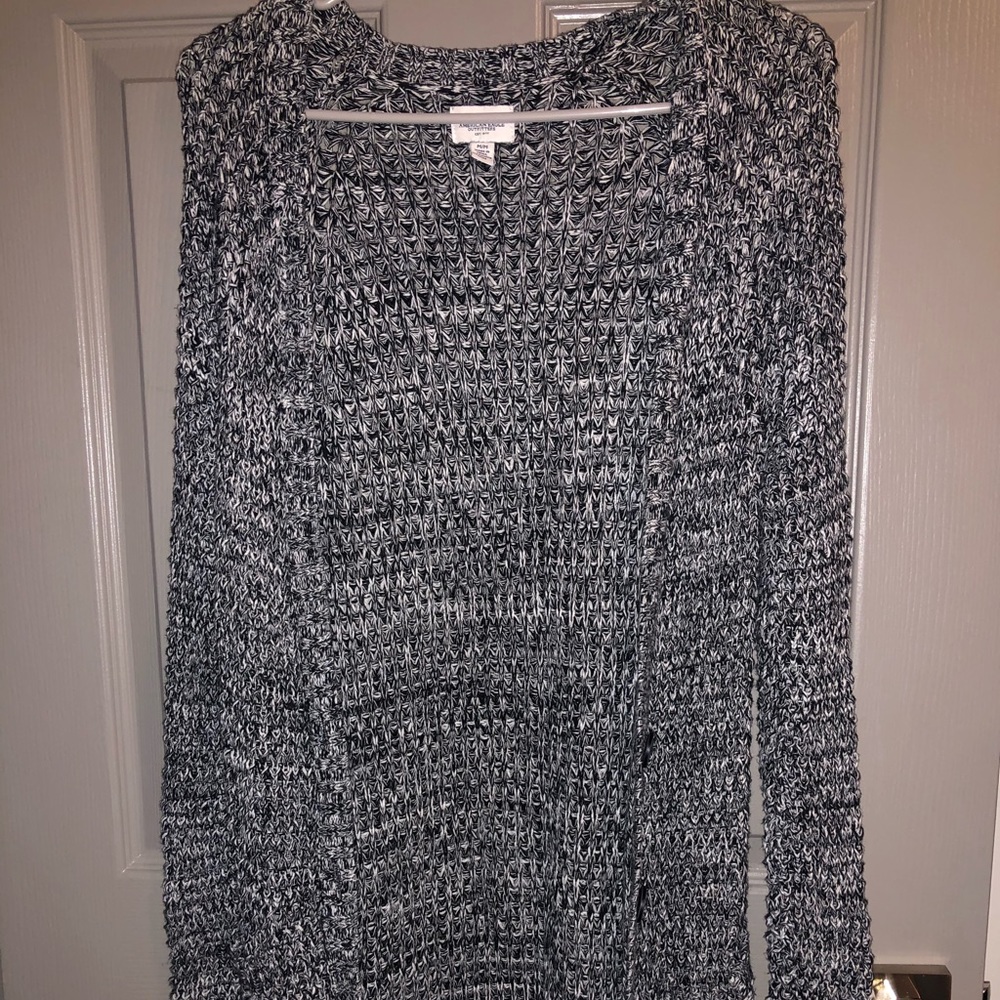 American eagle Waffle knit cardigan